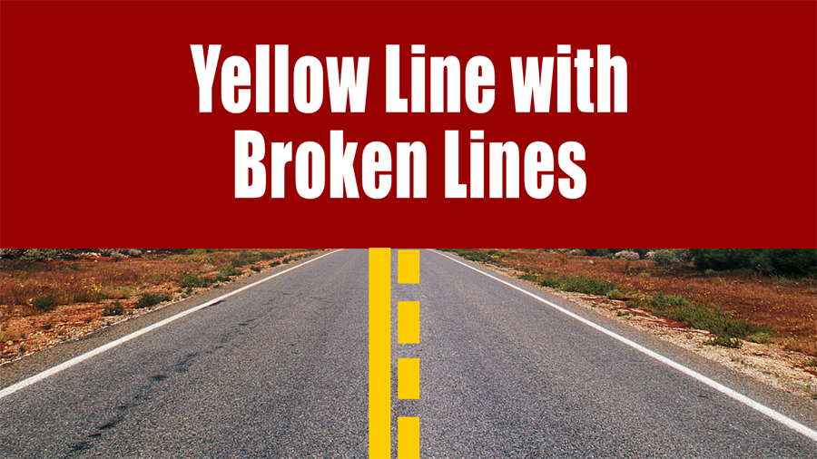continuous yellow broken lines -vlogboard