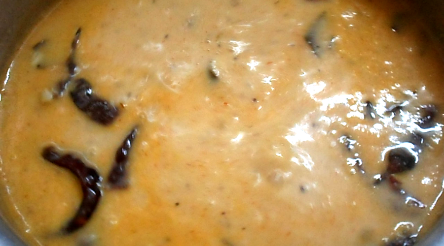 rajasthani besan curry recipe