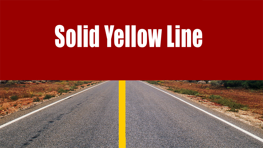 solid yellow line -vlogboard