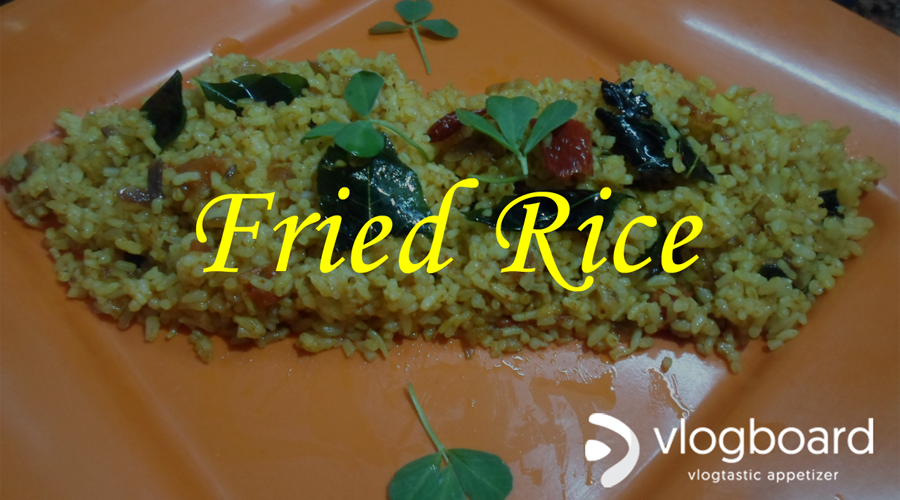 fried rice recipe in hindi by vlogboard