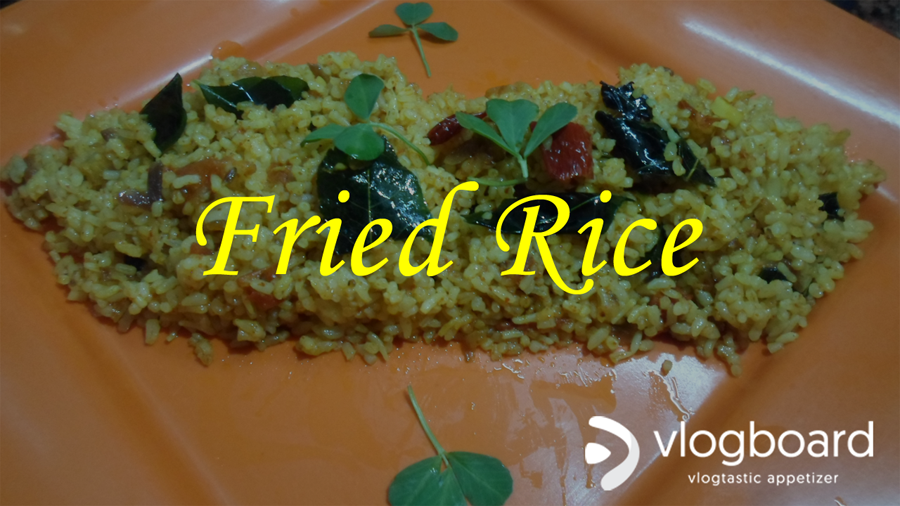 fried rice recipe in hindi by vlogboard