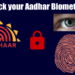 Lock aadhar biometrics
